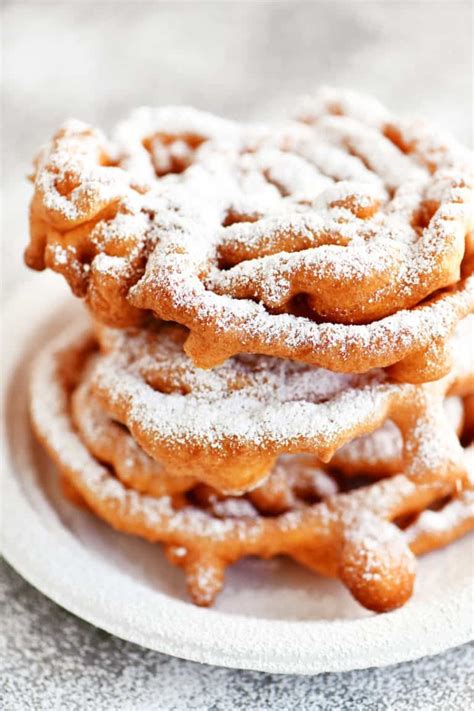 drain on paper towel and dust with powdered sugar. . Bisquick funnel cake